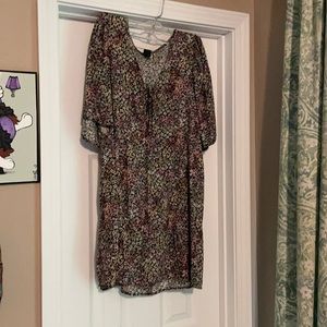 Cute floral tunic size xxl
